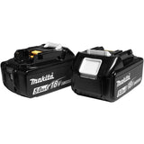 MAKITA 18V LXT Lithium-Ion High Capacity 5 Amp Battery w/FUEL Gauge (2 Pack)