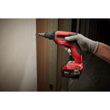 MILWAUKEE M18 FUEL 18V Brushless Drywall Screw Gun, 5 AMP BATTERY XC COMBO KIT w/M18 Cut Out Tool