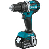 MAKITA 18V LXT Brushless 1/2in Hammer Drill/1/4in Impact Wrench COMBO KIT w/Extra 3 Amp Batteries