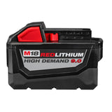 MILWAUKEE M18 18V Lithium-Ion High Demand Battery Pack 9 Amp & RAPID Charger
