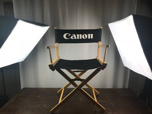 Standard Height Directors Chair (Canon Logo)