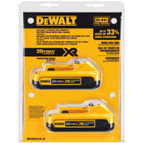 DEWALT 20V MAX XR Lithium-Ion Battery 2 Amp (2-Pack)