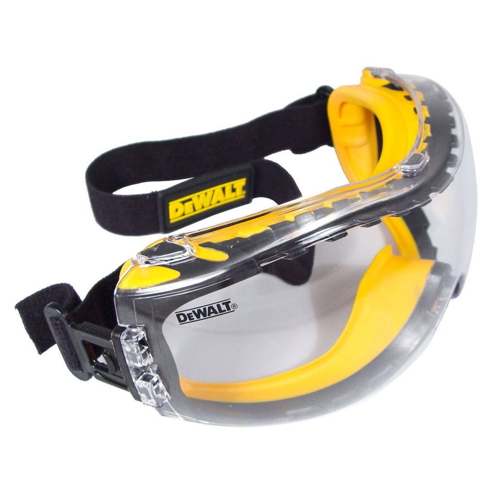 DEWALT Concealer Anti-Fog Dual Mold Safety Goggles
