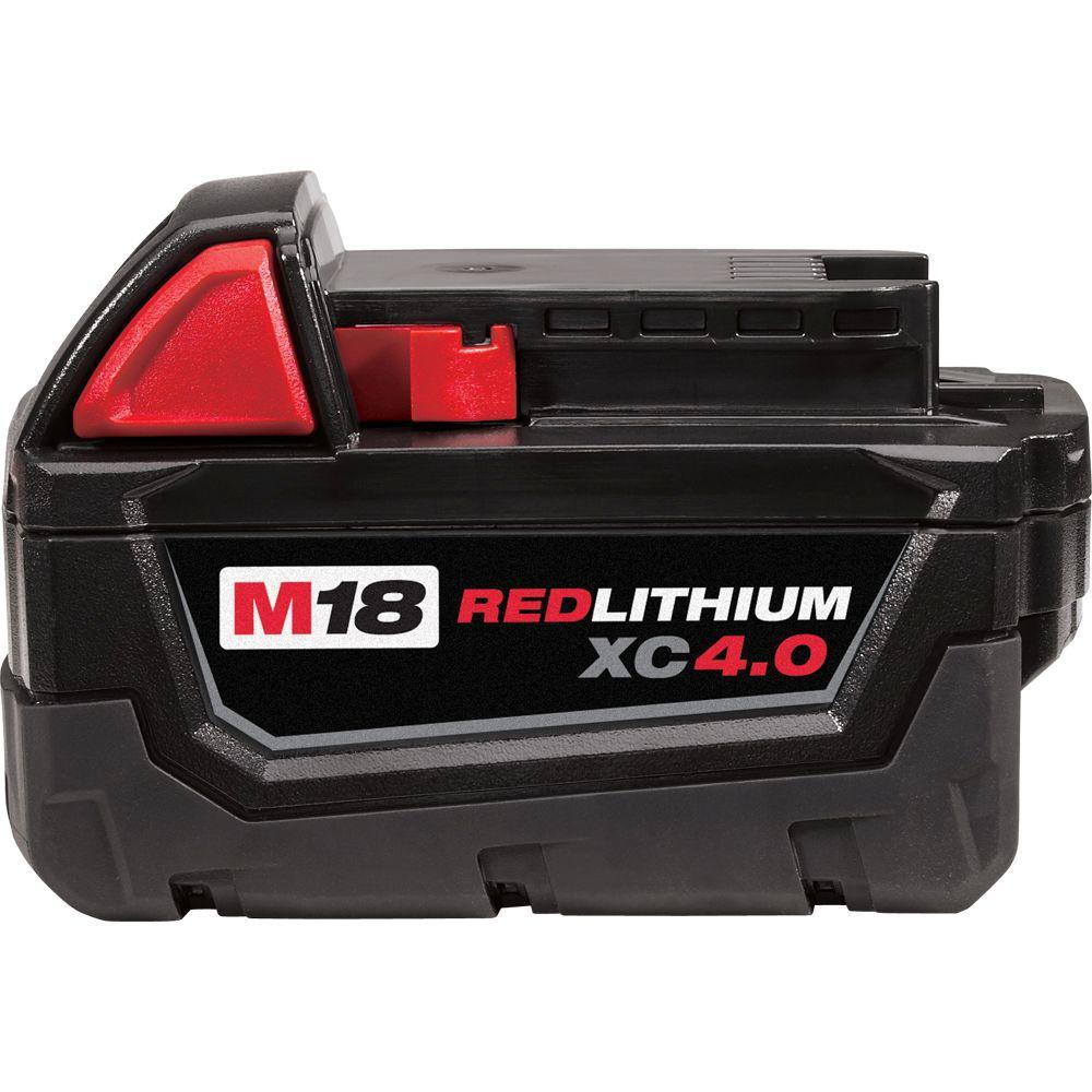 MILWAUKEE M18 18V Lithium-Ion XC Extended Capacity 4 Amp Battery